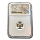 Lesbos, Mytilene EL Hecte Apollo/Ram Heads (454-427 BC) AU NGC Lesbos, Mytilene EL Hecte Apollo/Ram Heads (454-427 BC) AU NGC